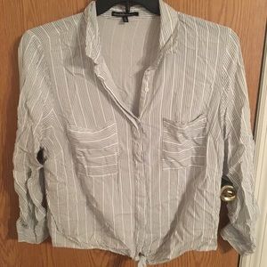 Slightly used pinstripe shirt
